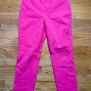 Old Navy Pink High-Rise Pixie Skinny Pants
